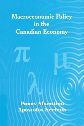 Book Macroeconomic Policy in the Canadian Economy Panos Afxentiou