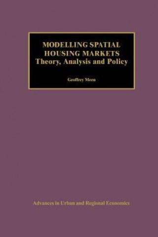 Boek Modelling Spatial Housing Markets Geoffrey Meen