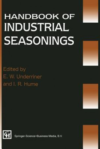 Buch Handbook of Industrial Seasonings E. W. Underriner