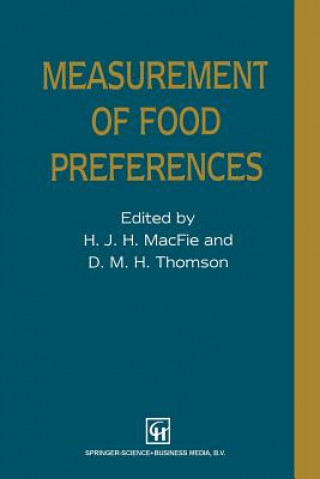 Książka Measurement of Food Preferences Halliday Macfie