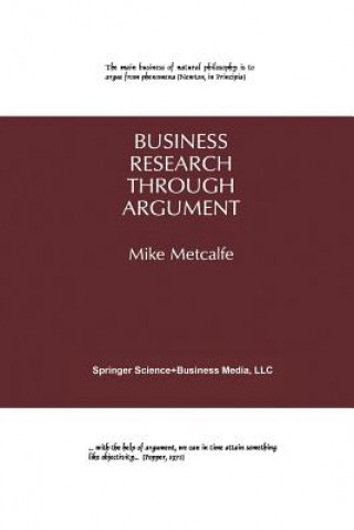 Libro Business Research Through Argument Mike Metcalfe