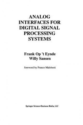 Carte Analog Interfaces for Digital Signal Processing Systems Frank Op 't Eynde