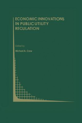 Kniha Economic Innovations in Public Utility Regulation Michael A. Crew