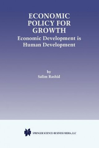 Kniha Economic Policy for Growth Salim Rashid