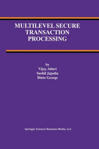 Könyv Multilevel Secure Transaction Processing Vijay Atluri
