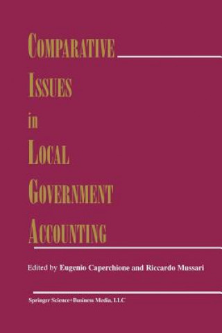 Książka Comparative Issues in Local Government Accounting Eugenio Caperchione