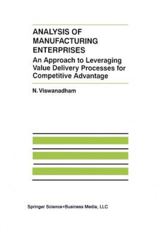 Kniha Analysis of Manufacturing Enterprises N. Viswanadham