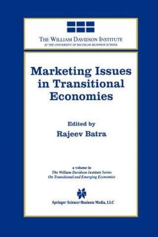 Buch Marketing Issues in Transitional Economies Rajeev Batra