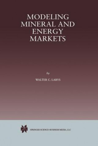 Книга Modeling Mineral and Energy Markets Walter C. Labys