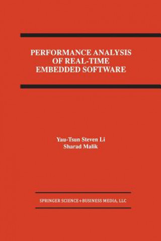 Kniha Performance Analysis of Real-Time Embedded Software Yau-Tsun Steven Li