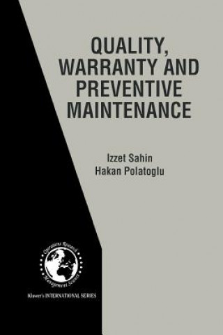 Kniha Quality, Warranty and Preventive Maintenance Izzet Sahin