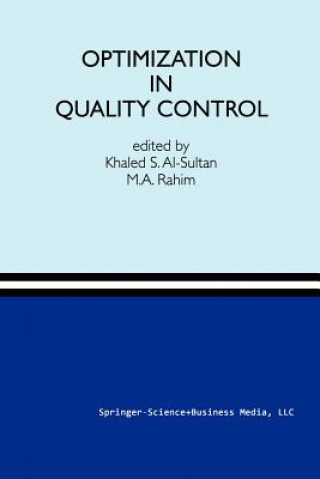 Kniha Optimization in Quality Control Khalaf S. Sultan