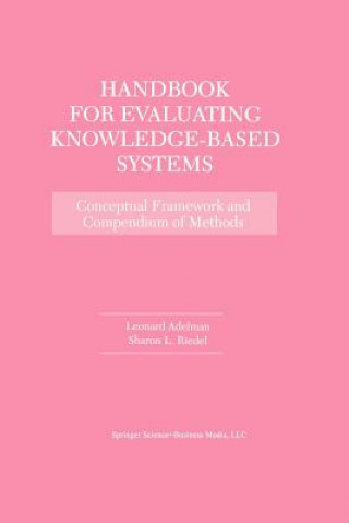 Kniha Handbook for Evaluating Knowledge-Based Systems Leonard Adelman