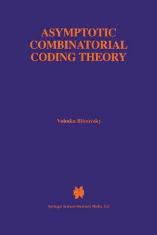 Knjiga Asymptotic Combinatorial Coding Theory Volodia Blinovsky