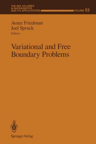 Könyv Variational and Free Boundary Problems Avner Friedman