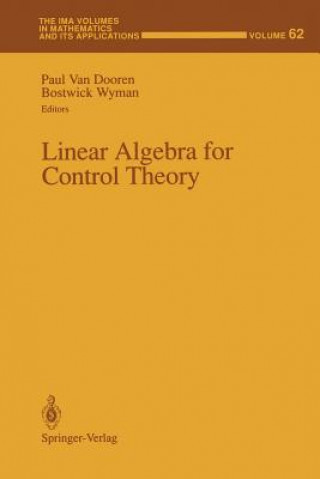 Könyv Linear Algebra for Control Theory Paul Van Dooren