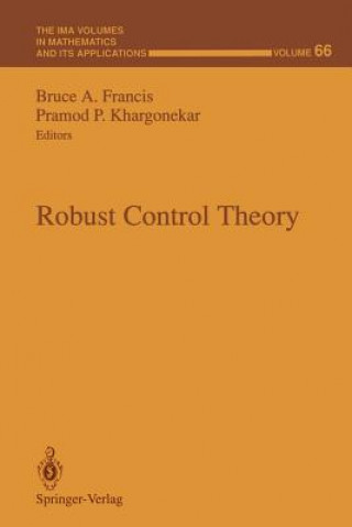Knjiga Robust Control Theory Bruce A. Francis