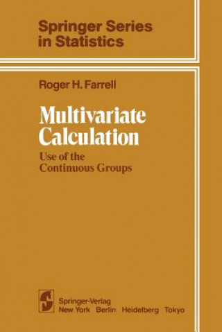 Knjiga Multivariate Calculation R. H. Farrell