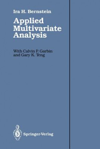 Knjiga Applied Multivariate Analysis Ira H. Bernstein