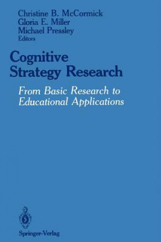 Kniha Cognitive Strategy Research Christine B. McCormick