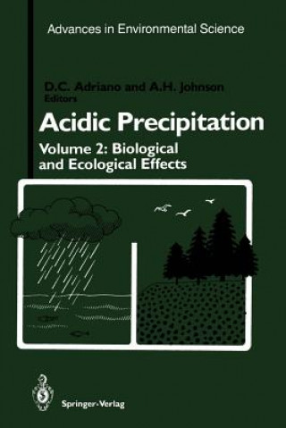 Carte Acidic Precipitation D. C. Adriano