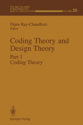 Kniha Coding Theory and Design Theory Dijen Ray-Chaudhuri