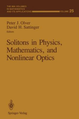 Livre Solitons in Physics, Mathematics, and Nonlinear Optics Peter J. Olver