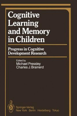 Buch Cognitive Learning and Memory in Children C. J. Brainerd