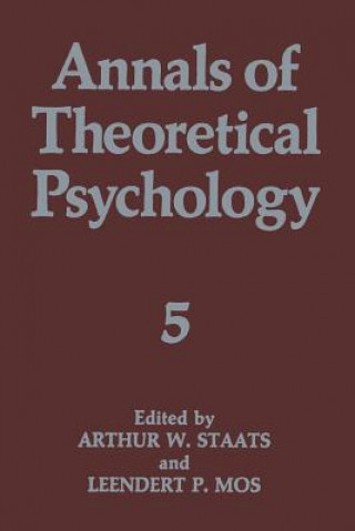 Könyv Annals of Theoretical Psychology Leendert P. Mos