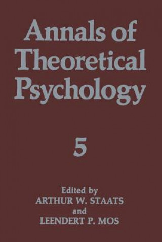 Kniha Annals of Theoretical Psychology Leendert P. Mos