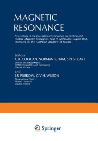 Livre Magnetic Resonance C. K. Coogan