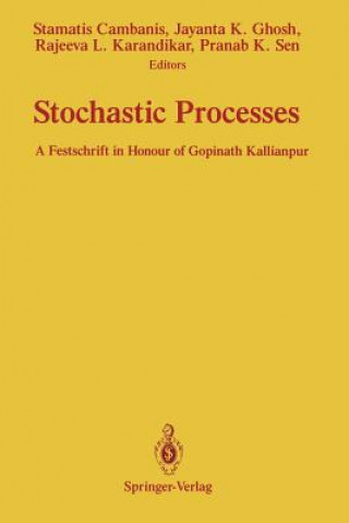 Kniha Stochastic Processes Stamatis Cambanis