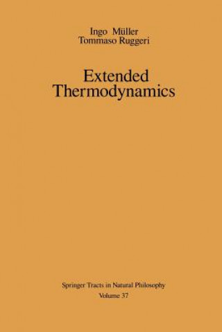 Kniha Extended Thermodynamics Ingo Müller