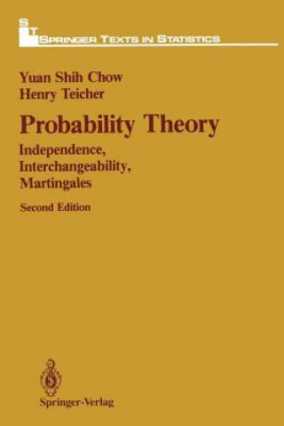 Kniha Probability Theory Yuan S. Chow