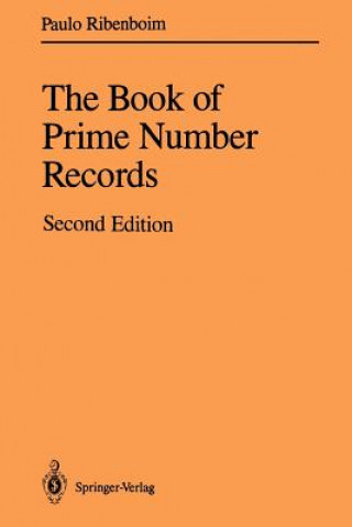 Carte Book of Prime Number Records Paulo Ribenboim