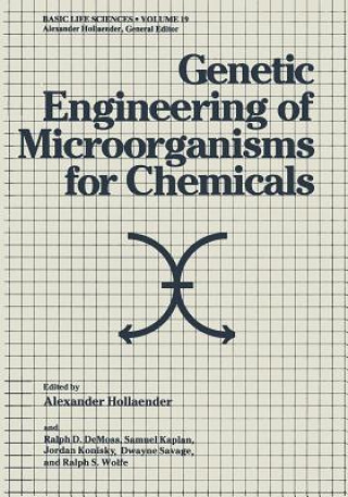 Könyv Genetic Engineering of Microorganisms for Chemicals Alexander Hollaender