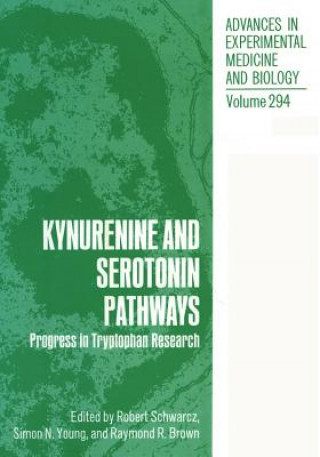 Książka Kynurenine and Serotonin Pathways Raymond R. Brown