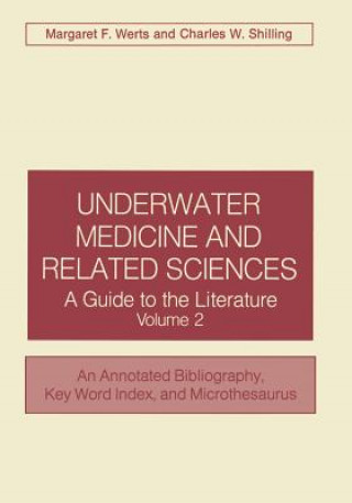 Buch Underwater Medicine and Related Sciences Margaret F. Werts