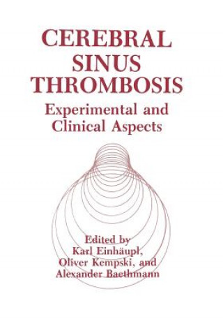 Książka Cerebral Sinus Thrombosis A. Baethmann