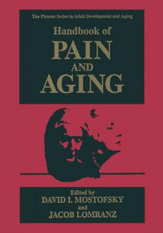 Book Handbook of Pain and Aging Jacob Lomranz