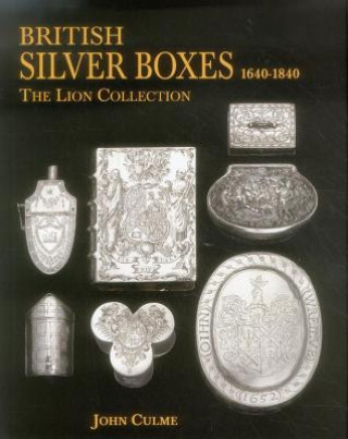 Książka British Silver Boxes 1640-1840 John Culme