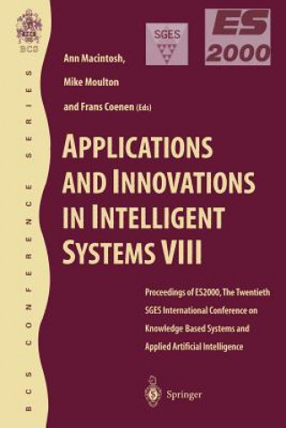 Książka Applications and Innovations in Intelligent Systems VIII Frans Coenen