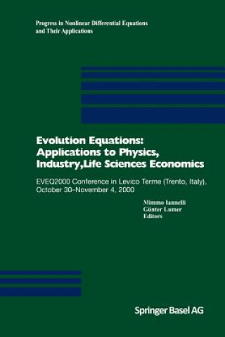 Kniha Evolution Equations: Applications to Physics, Industry, Life Sciences and Economics Mimmo Iannelli