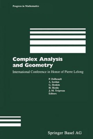Boek Complex Analysis and Geometry Pierre Dolbeault