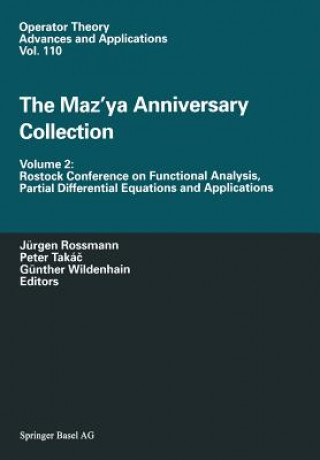 Βιβλίο Maz'ya Anniversary Collection Jürgen Rossmann