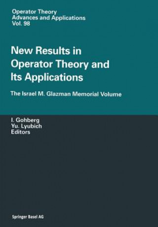 Carte New Results in Operator Theory and Its Applications Israel Gohberg