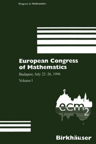 Kniha European Congress of Mathematics Antal Balog