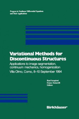 Könyv Variational Methods for Discontinuous Structures Raul Serapioni