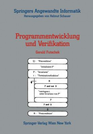 Kniha Programmentwicklung Und Verifikation Gerald Futschek