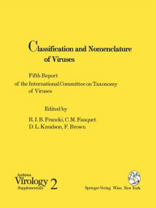 Kniha Classification and Nomenclature of Viruses F. Brown